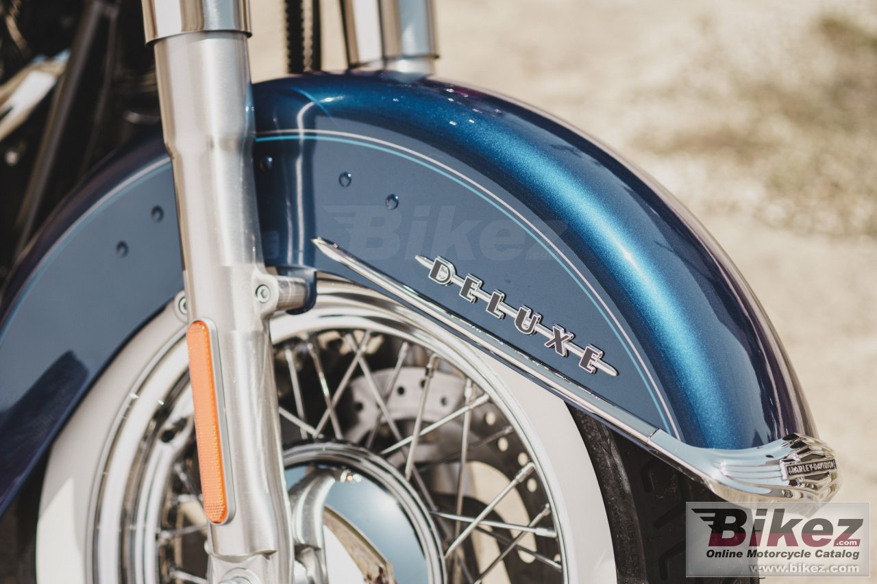 Harley Davidson Softail Deluxe Poster